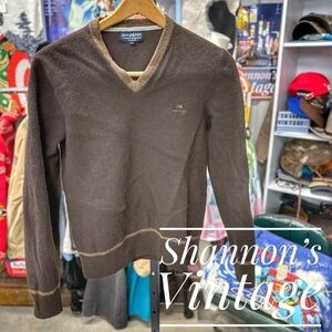 Jean Paul Vetements de qualite France wool/nylon sz large sweater A4